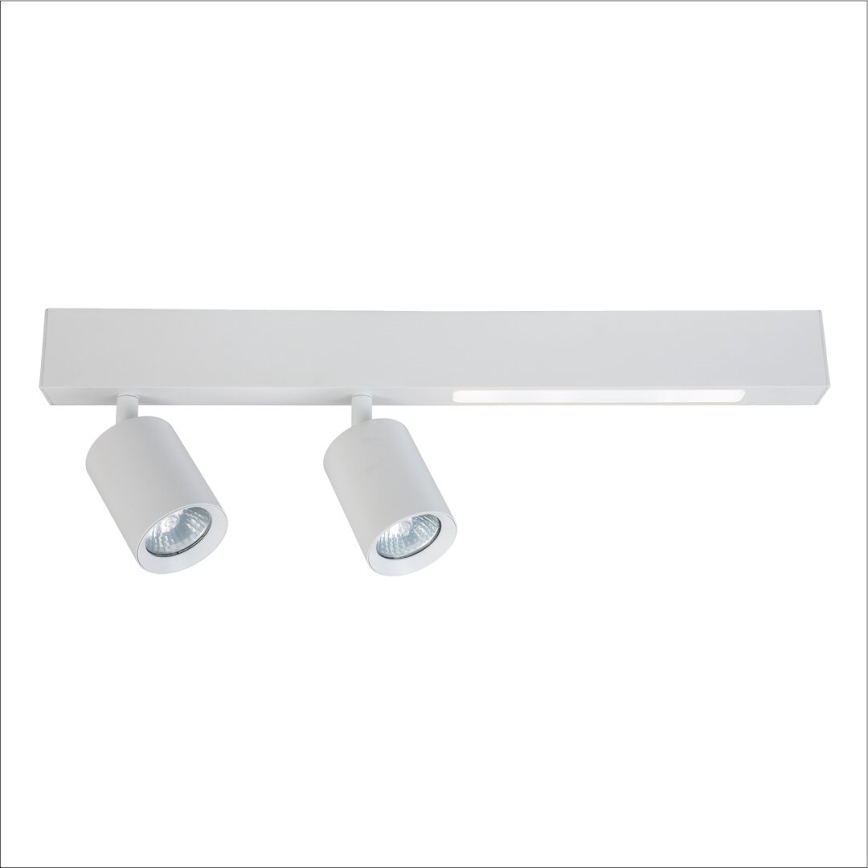 LED-kohdevalaisin MAGNET LED/5W/230V + 2xGU10/60W 3000/4000K valkoinen
