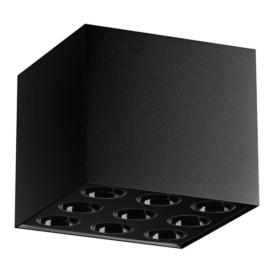 LED-kohdevalaisin OZZY LED/16W/230V musta