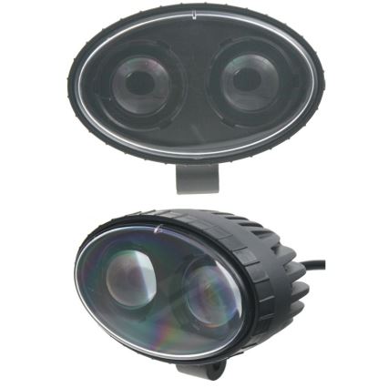 LED-kohdevalaisin sininen STRUM LED/10W/10-80V IP67 6000K