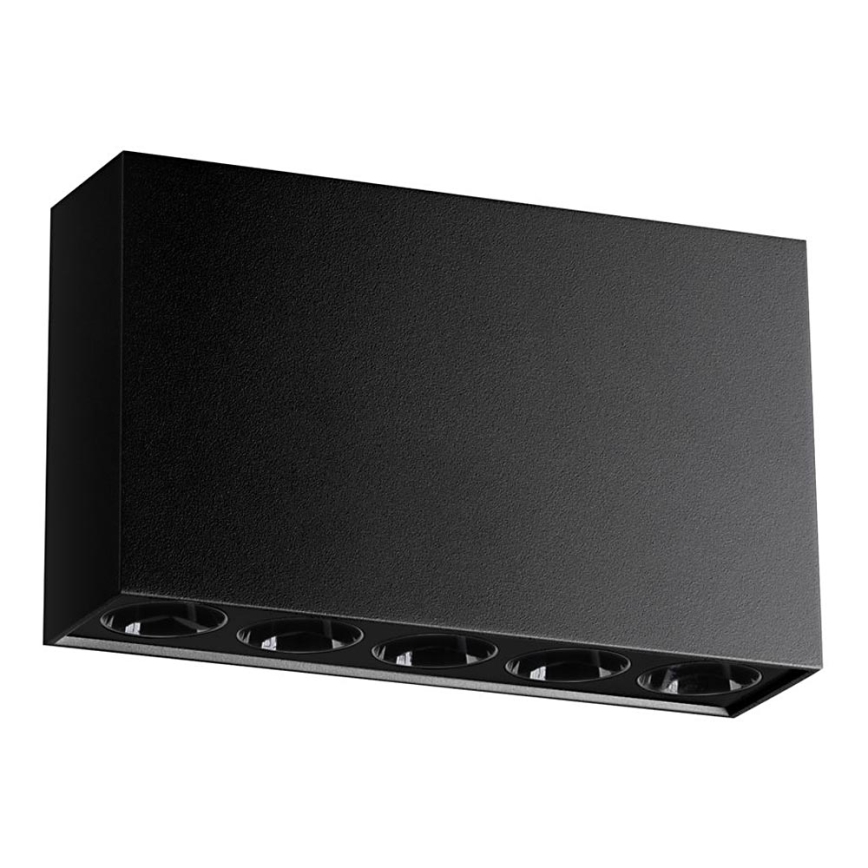LED-kohdevalaisin SOLE LED/11W/230V musta