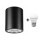 LED-kohdevalaisin TACO 1xE27/15W/230V musta