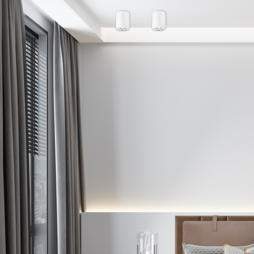 LED-kohdevalaisin TACO 1xE27/15W/230V valkoinen