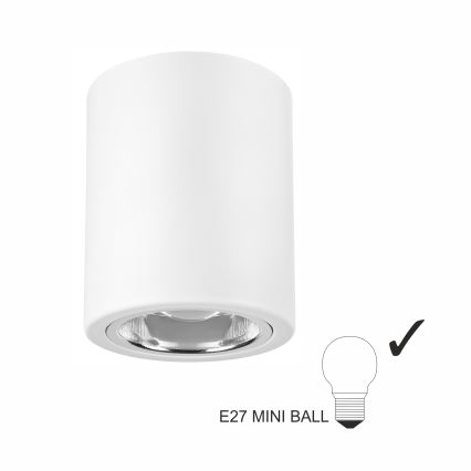 LED-kohdevalaisin TACO 1xE27/15W/230V valkoinen