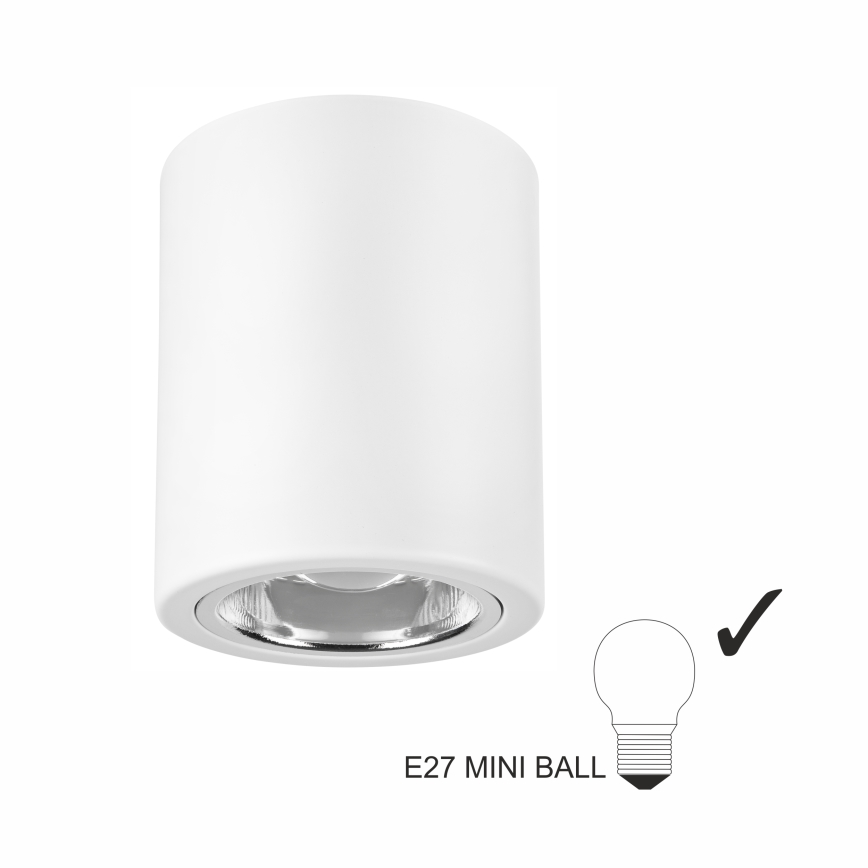 LED-kohdevalaisin TACO 1xE27/15W/230V valkoinen