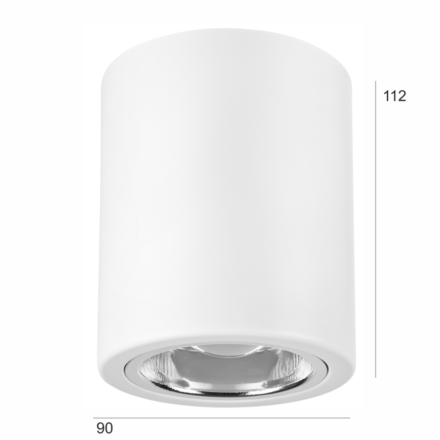 LED-kohdevalaisin TACO 1xE27/15W/230V valkoinen