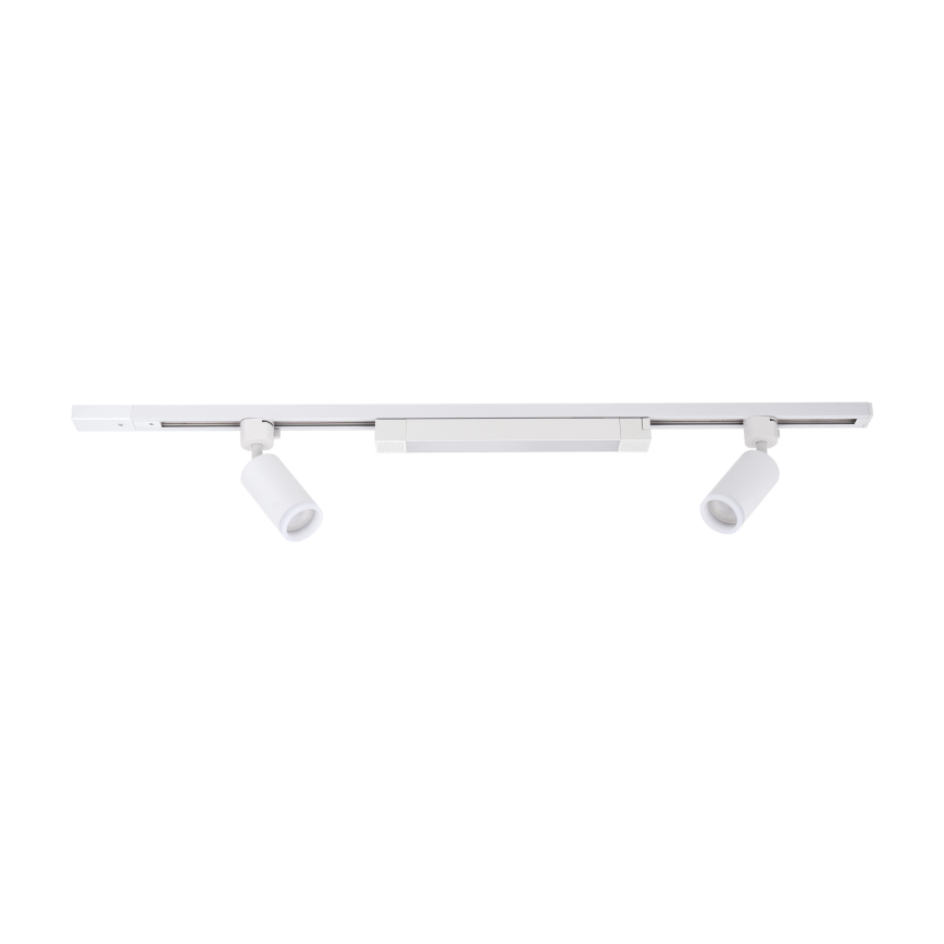 LED-kohdevalaisin TRACER kiskojärjestelmään 2xGU10/10W/230V + LED/20W 1 m valkoinen