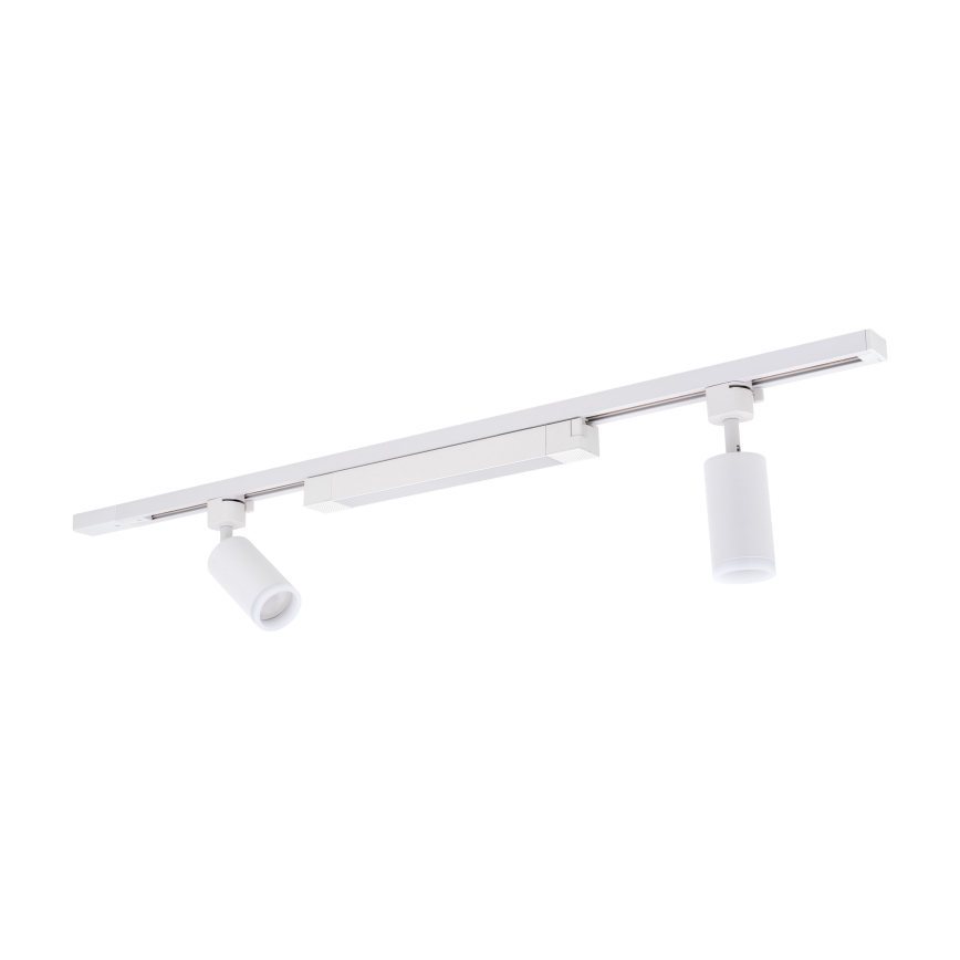 LED-kohdevalaisin TRACER kiskojärjestelmään 2xGU10/10W/230V + LED/20W 1 m valkoinen