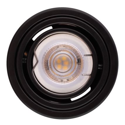 LED-kohdevalaisin TUBA 1xGU10 / 5W / 230V 2700K musta
