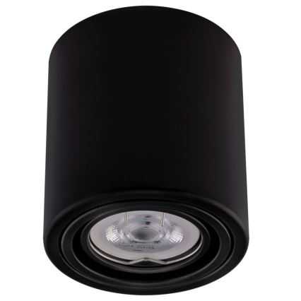 LED-kohdevalaisin TUBA 1xGU10 / 5W / 230V 2700K musta