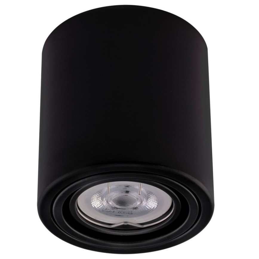 LED-kohdevalaisin TUBA 1xGU10 / 5W / 230V 2700K musta