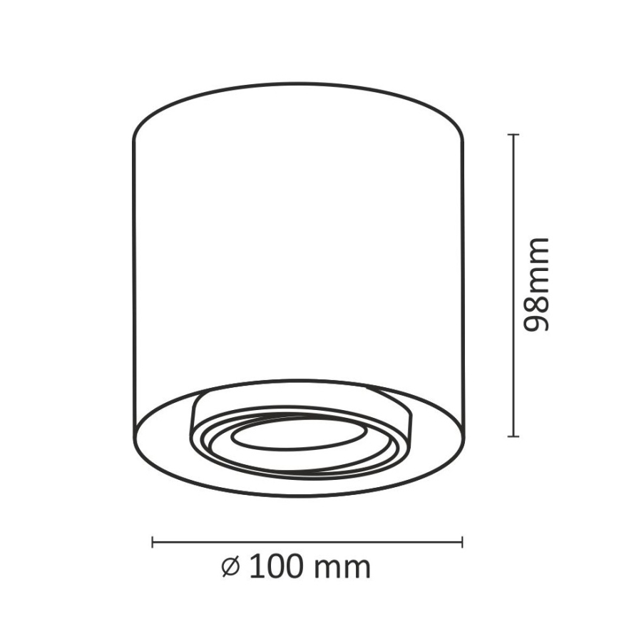 LED-kohdevalaisin XENO LED/15W/230V valkoinen 1200lm