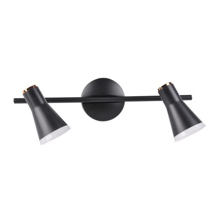 LED-kohdevalo BERG 2xLED/4,2W/230V musta