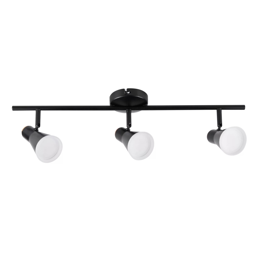 LED-kohdevalo BERG 3xLED/4,2W/230V musta