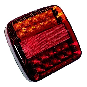 LED-kohdevalo MULTI LED/1,5W/12V IP67 punainen/oranssi