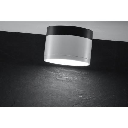 LED-kohdevalo TUBA LED/9W/230V valkoinen/musta
