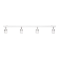 LED-kohdevalo TUBSSON 4xGU10/4,8W/230V valkoinen/kiiltävä kromi