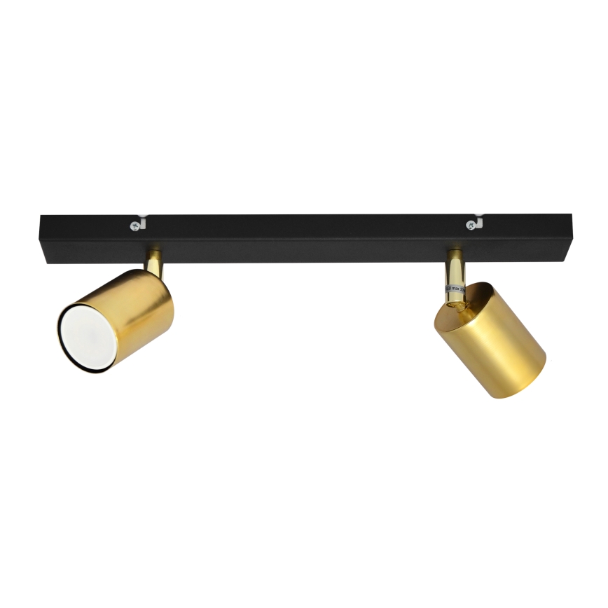 LED Kohdevalo TUNE 2xGU10/4,8W/230V kultainen/musta