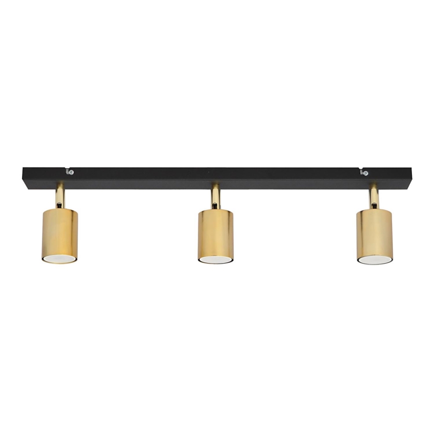 LED Kohdevalo TUNE 3xGU10/4,8W/230V kultainen/musta
