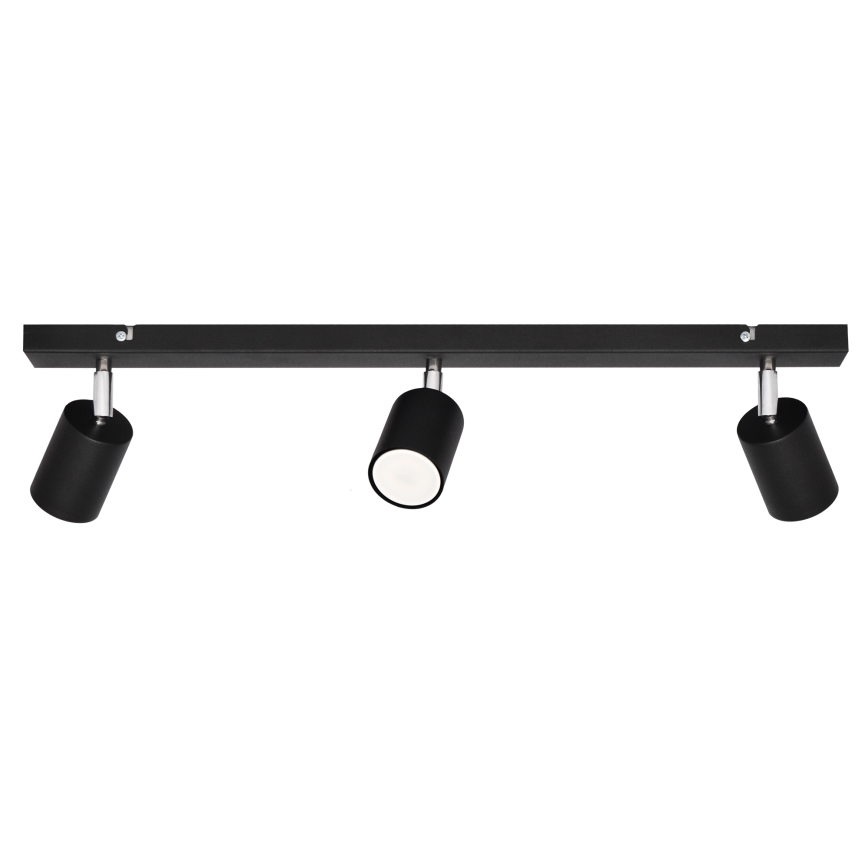 LED-kohdevalo TUNE 3xGU10/4,8W/230V musta
