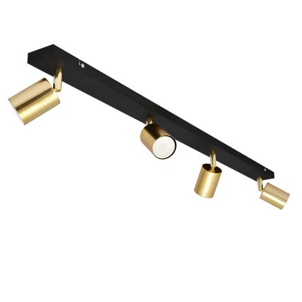 LED Kohdevalo TUNE 4xGU10/4,8W/230V kultainen/musta