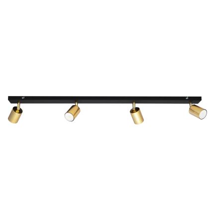 LED Kohdevalo TUNE 4xGU10/4,8W/230V kultainen/musta