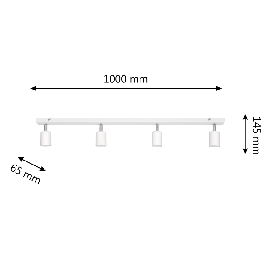 LED-kohdevalo TUNE 4xGU10/4,8W/230V valkoinen