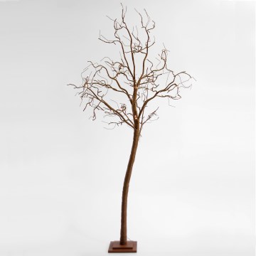 LED Koristeellinen keinotekoinen joulupuu TREE 176xLED/230V 2,5 m