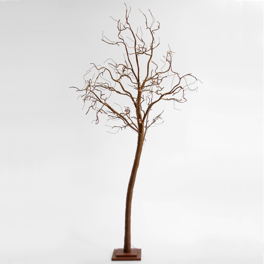 LED Koristeellinen keinotekoinen joulupuu TREE 176xLED/230V 2,5 m
