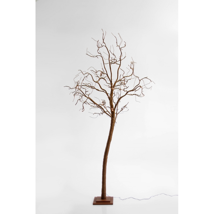 LED Koristeellinen keinotekoinen joulupuu TREE 176xLED/230V 2,5 m