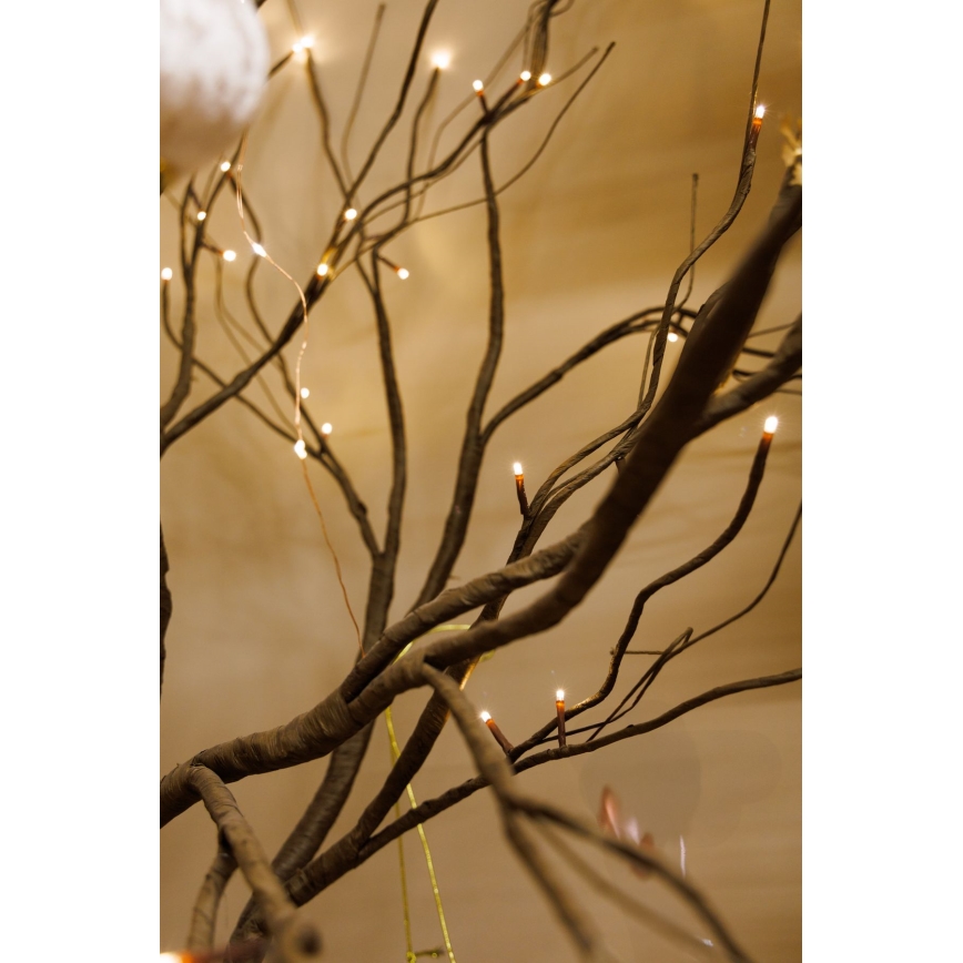 LED Koristeellinen keinotekoinen joulupuu TREE 180xLED/230V 1,8 m