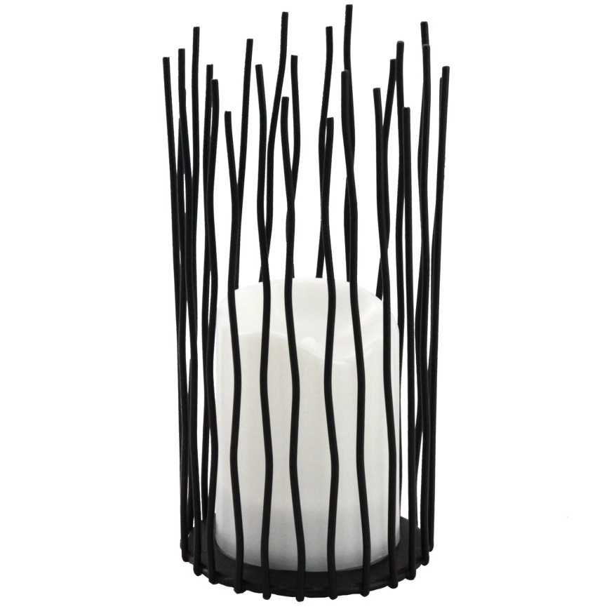 LED Koristeellinen ulkovalaisin NYBORG LED/2xAA 22 cm IP44 lämpimänvalkoinen