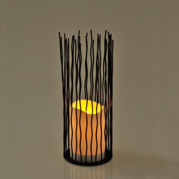 LED Koristeellinen ulkovalaisin NYBORG LED/2xAA 35 cm IP44 lämpimänvalkoinen