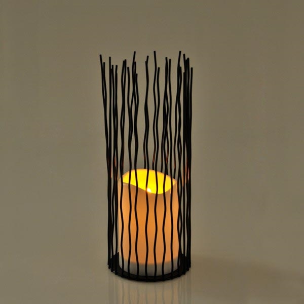 LED Koristeellinen ulkovalaisin NYBORG LED/2xAA 35 cm IP44 lämpimänvalkoinen