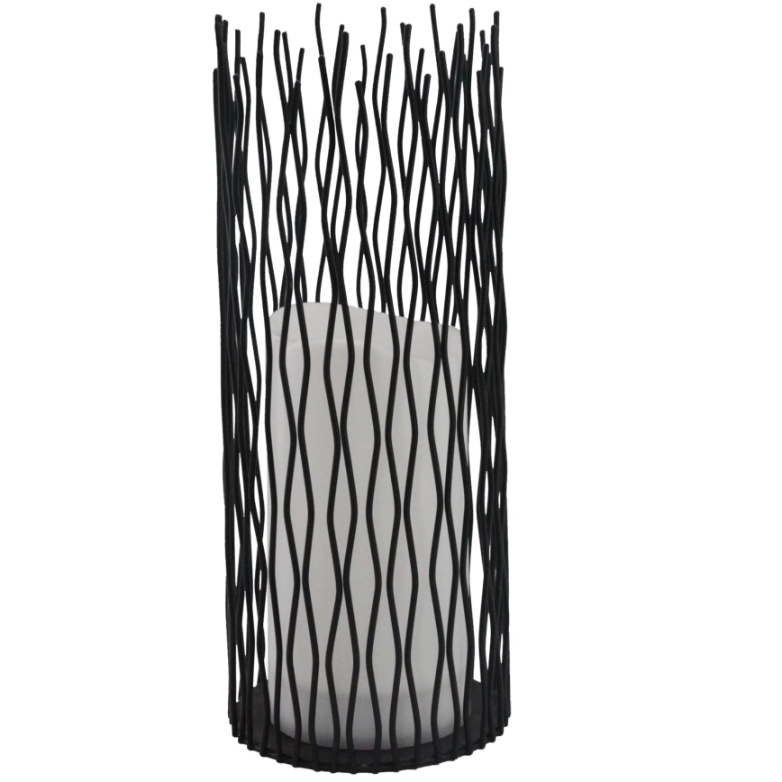 LED Koristeellinen ulkovalaisin NYBORG LED/2xAA 35 cm IP44 lämpimänvalkoinen
