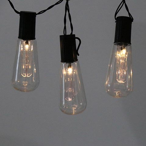 LED-koristeketju EDISON 2,65 m 10xLED/2xAA