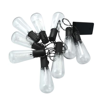 LED-koristeketju EDISON 2,65 m 10xLED/2xAA