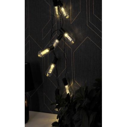 LED-koristeketju EDISON 2,65 m 10xLED/2xAA