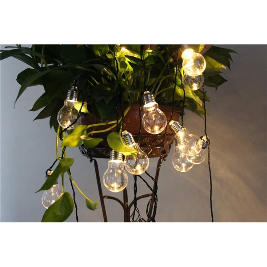 LED-koristeketju SMOLDER 2,1 m 10xLED/2xAA