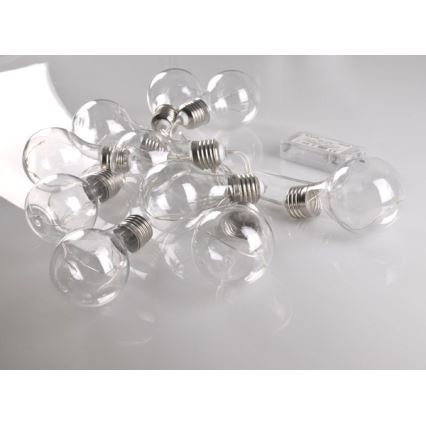 LED-koristeketju SMOLDER 2,1 m 10xLED/2xAA