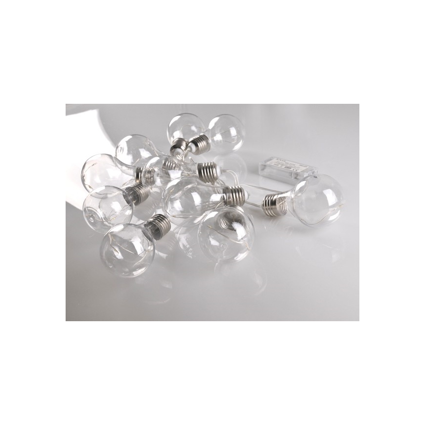LED-koristeketju SMOLDER 2,1 m 10xLED/2xAA