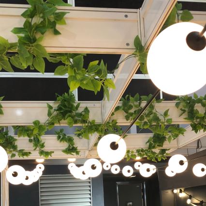 LED koristeketju ulkokäyttöön 10xLED/0,8W/230V IP67 2500K 7,7 m