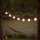 LED koristeketju ulkokäyttöön SEPPELE STONO 10xLED/10W/230V 6m IP67