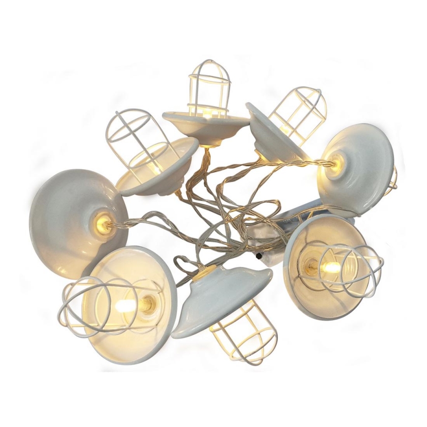 LED-koristevalot ulkokäyttöön LOFT 10xLED / 2xAA