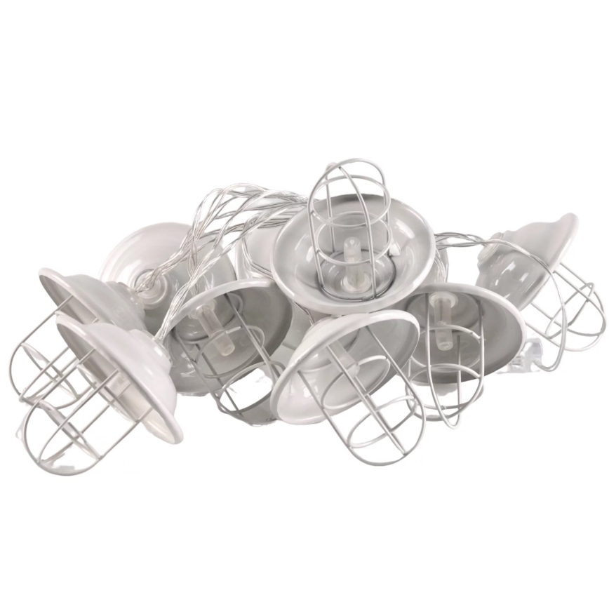 LED-koristevalot ulkokäyttöön LOFT 10xLED / 2xAA