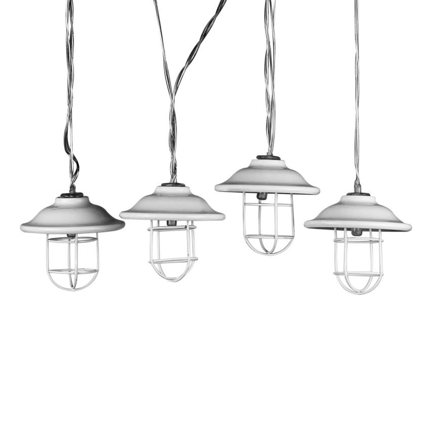 LED-koristevalot ulkokäyttöön LOFT 10xLED / 2xAA
