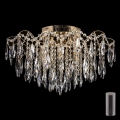 LED kristallikattovalaisin 6xE27/60W/230V + 6xLED/3W + kaukosäädin