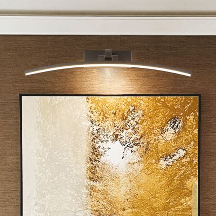 LED-kuvavalo LED/10W/230V 4000Κ 50 cm musta