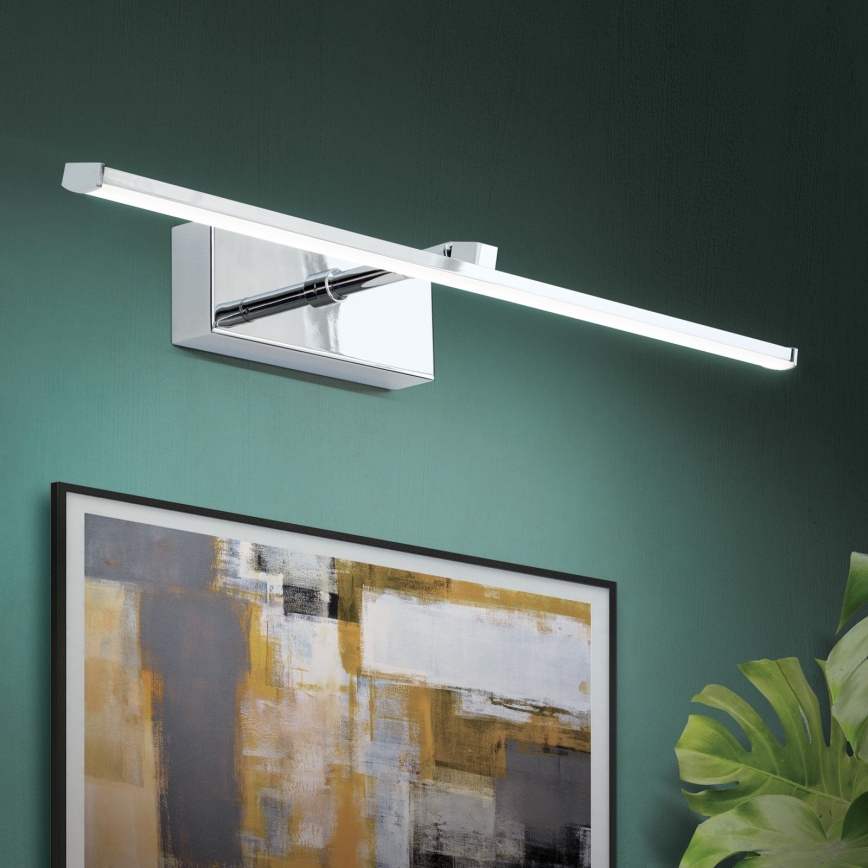 LED-kuvavalo PUBLIO LED/10W/230V 50 cm kiiltävä kromi