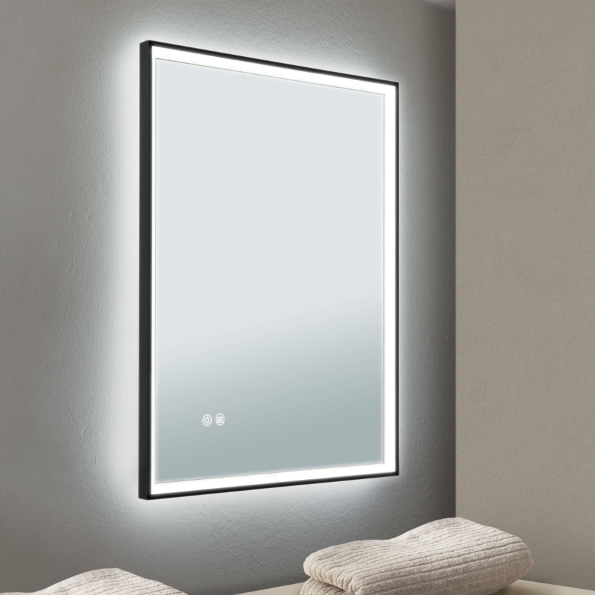 LED Kylpyhuone seinä peili kanssa taustavalo FRAME LED/48W/230V 3000/4000/6000K 60x45 cm IP44