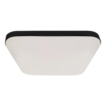 LED Kylpyhuoneen kattovalaisin anturilla NEMO LED/16W/230V IP44 musta